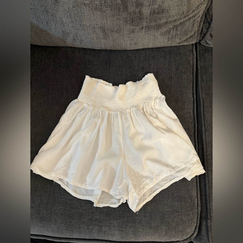 COPY - NWT Brandy Melville White Flowy Shorts